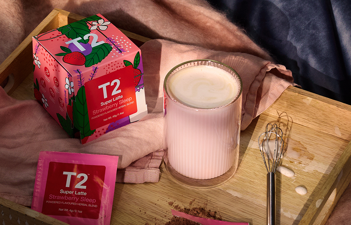 Power through your day with T2's range of powdered teas. 