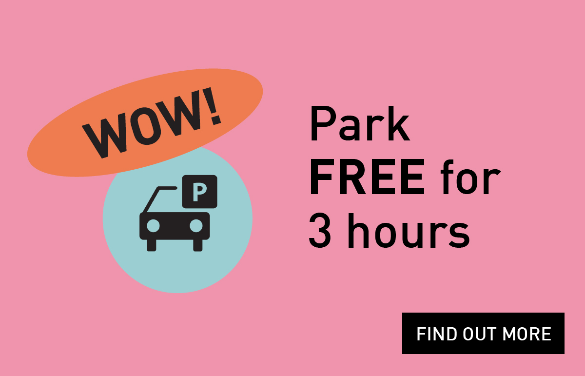 3 Hours Free Parking