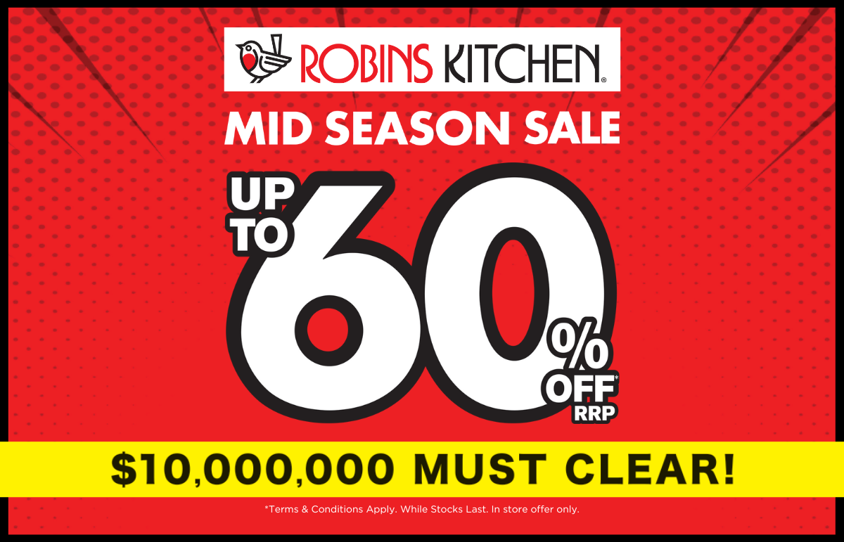 SAVE up to 60% OFF in the ROBINS KITCHEN HUGE BACCARAT SALE!