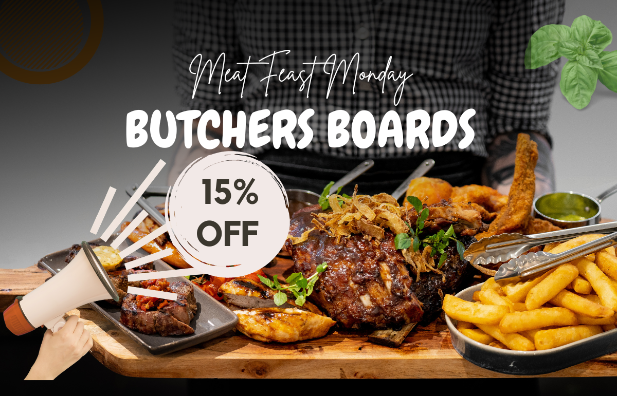 Meat Feast Monday - 15% off Butchers Boards