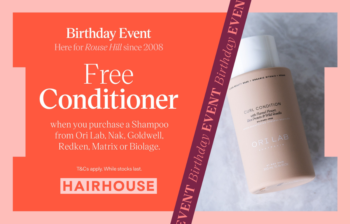 FREE Full-Size Conditioner from Hairhouse