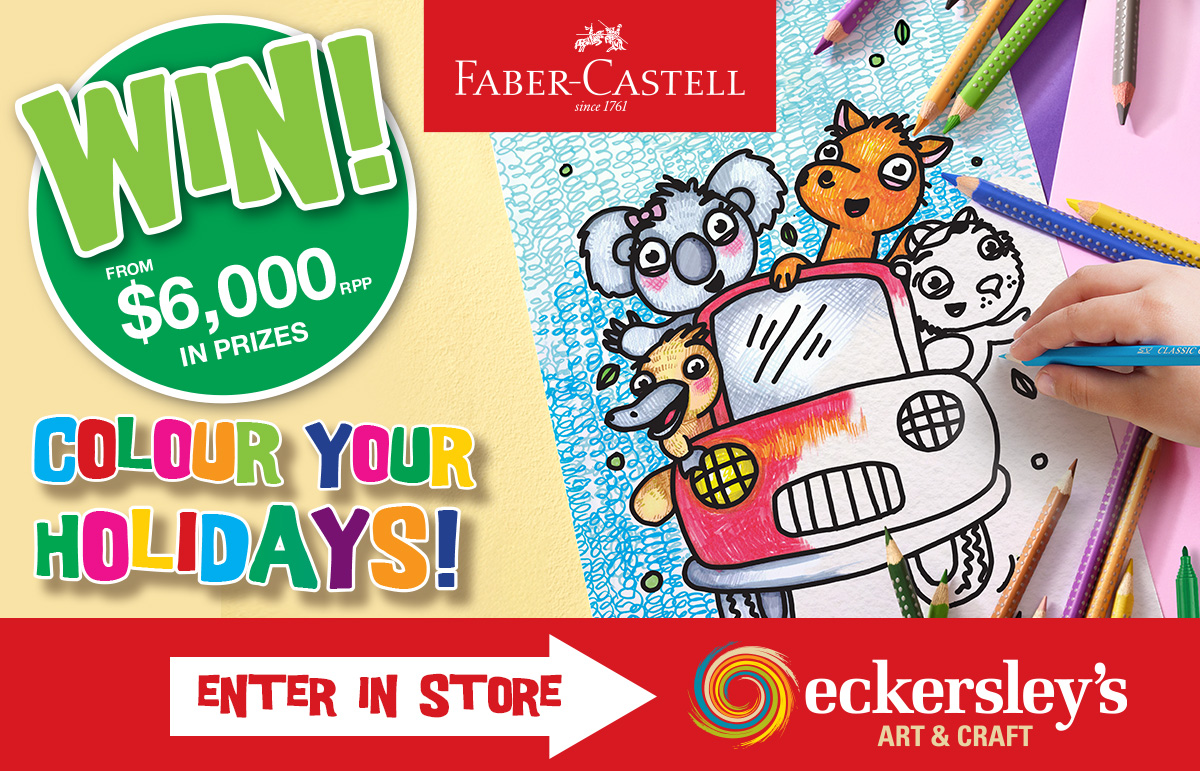 Eckersley's x Faber-Castell Kids Colouring Competition